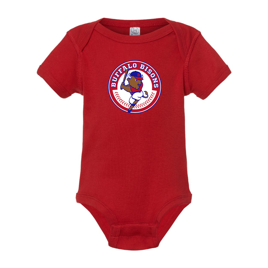 Buffalo Bisons Logo Baby Onesie Romper
