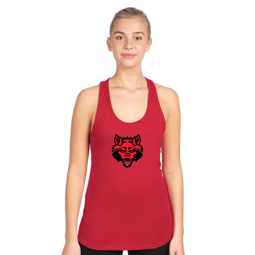 Women's  Arkansas State Red Wolves Next Level Ideal Racerback Tank