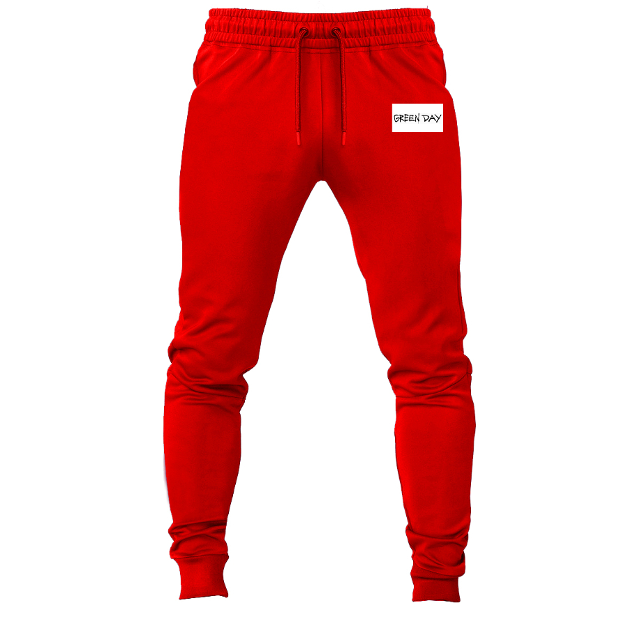 Men's Green Day Logo Sweatpants Joggers