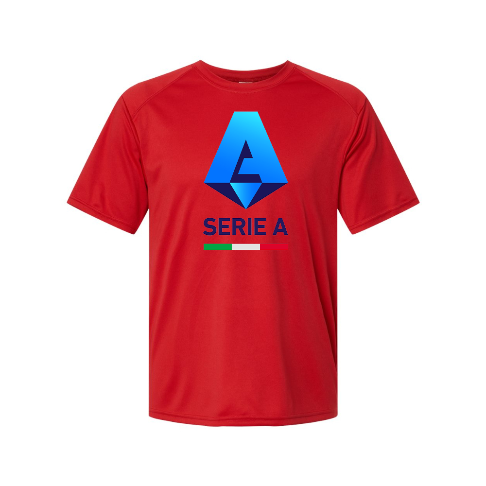 Men's Italian Serie A Logo Performance T-Shirt