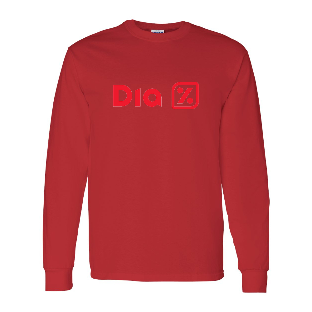 Men's Dia  Gildan Heavy Cotton Long Sleeve T-Shirt