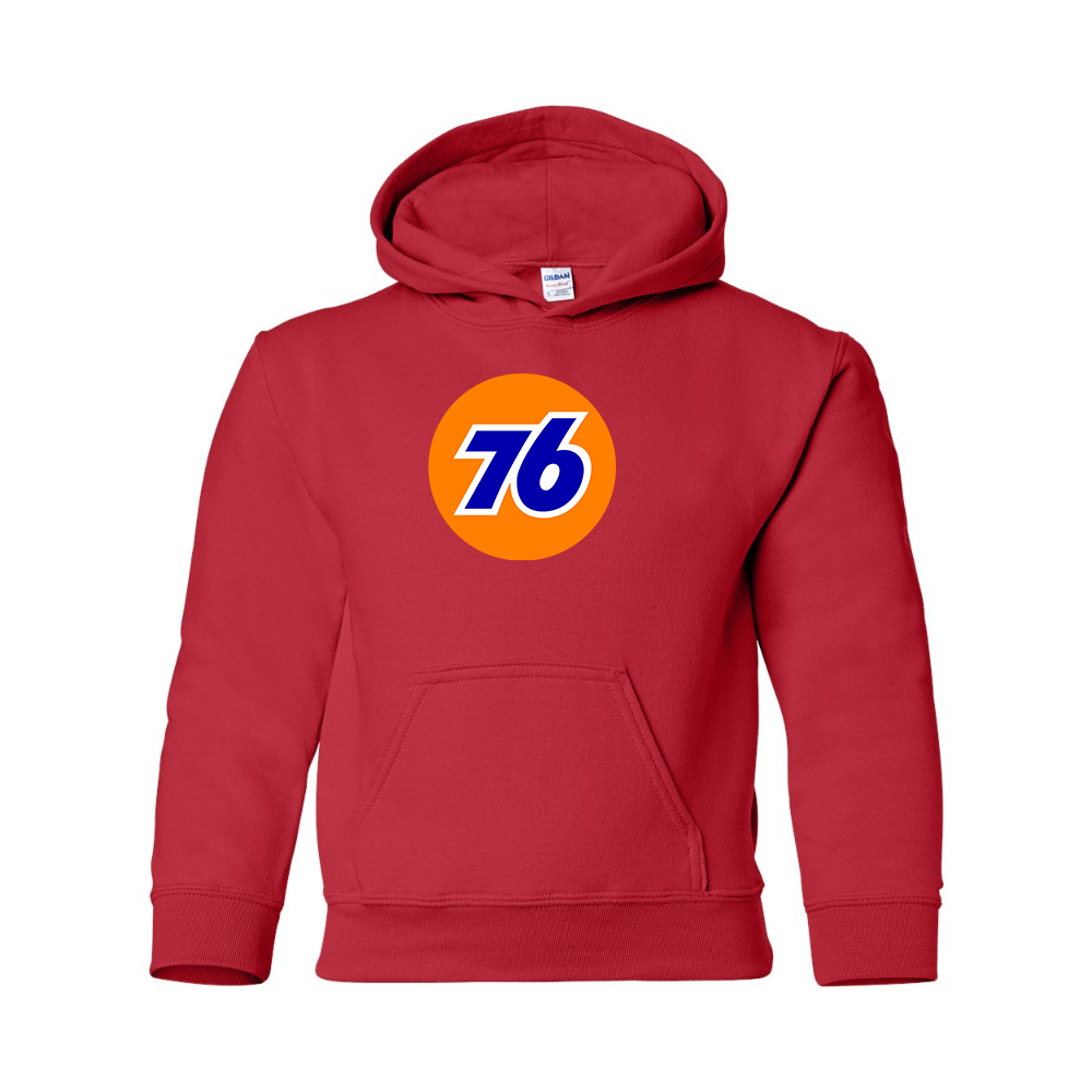 Youth 76 Gas Station Gildan Heavy Blend  Hooded Sweatshirt