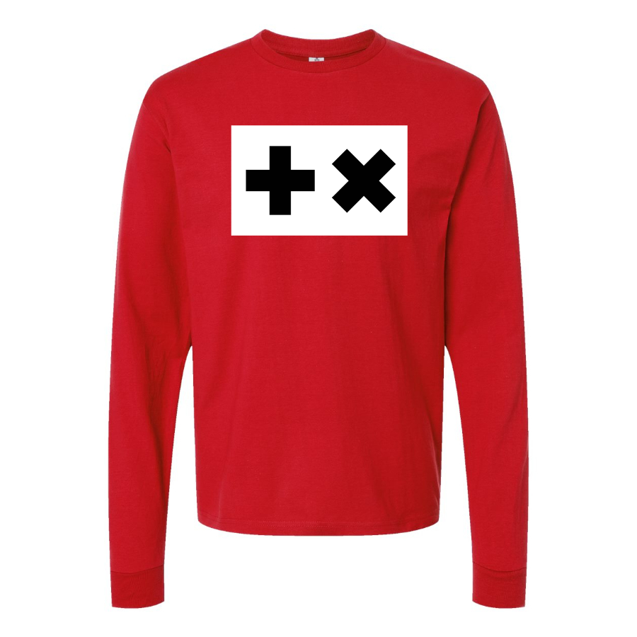 Men's Martin Garrix Logo Cotton Long Sleeve T-Shirt