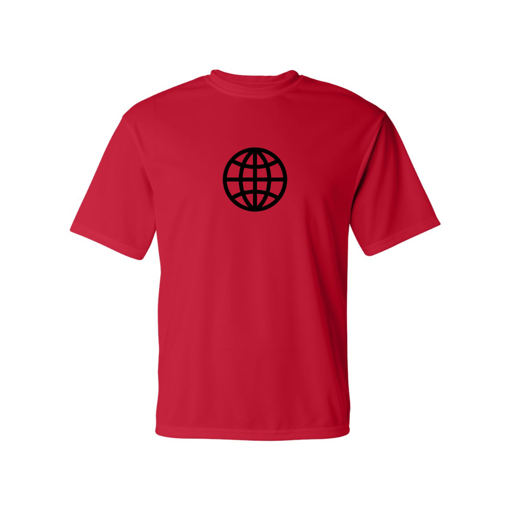 Men's  Internet Globe Performance T-Shirt