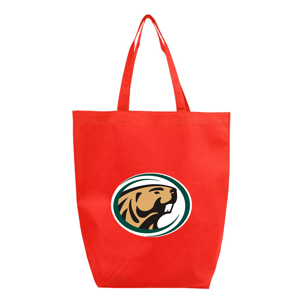 Bemidji State Beavers Q-Tees Non-Woven Gusset Bottom Tote