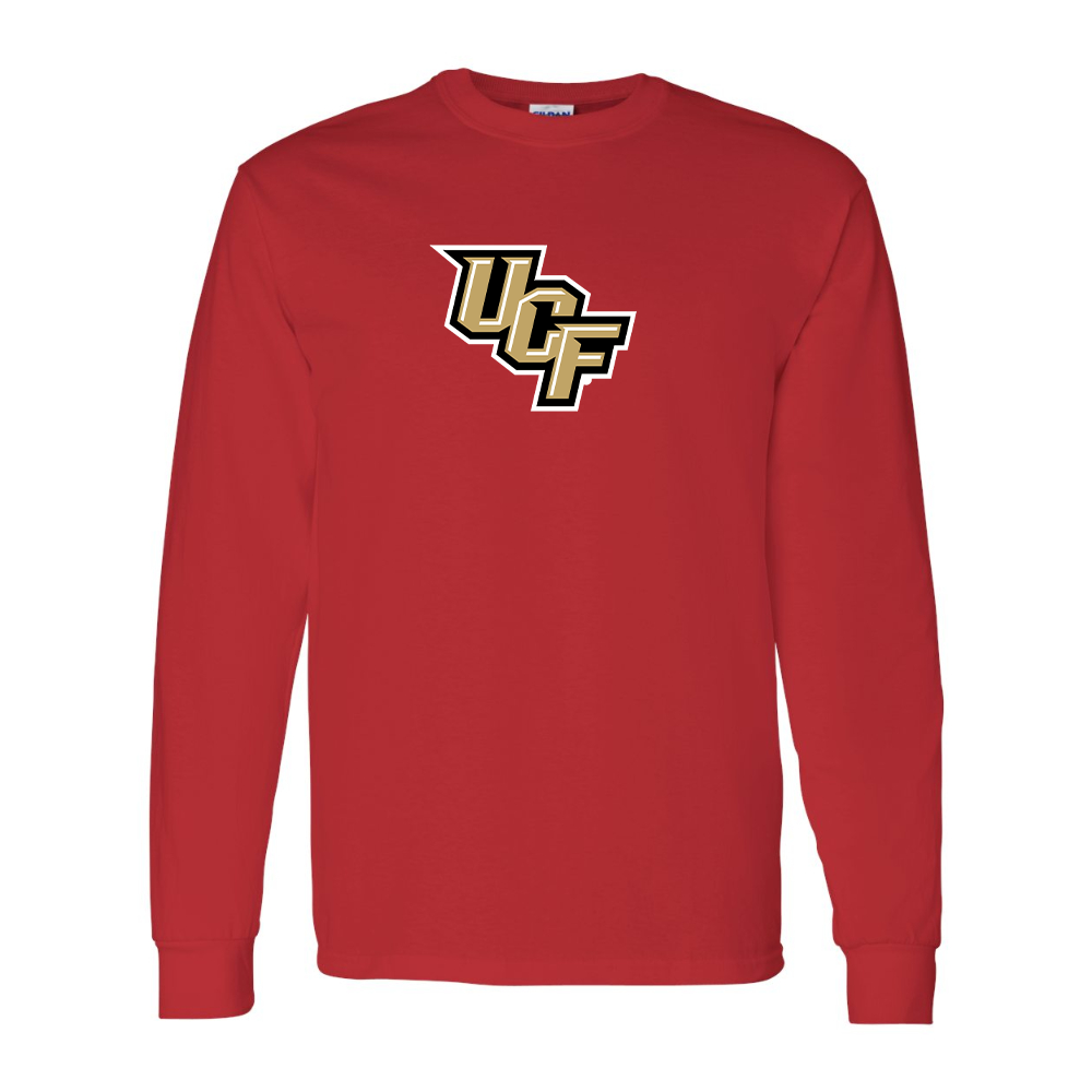 Men's Central Florida Knights   Gildan Heavy Cotton Long Sleeve T-Shirt