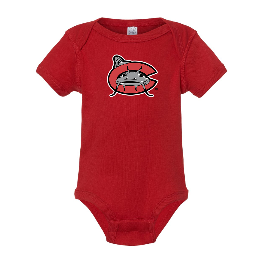 Carolina Mudcats Logo Baby Onesie Romper