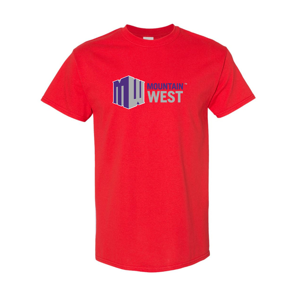 Men's  Mountain West Conference Logo Cotton T-Shirt