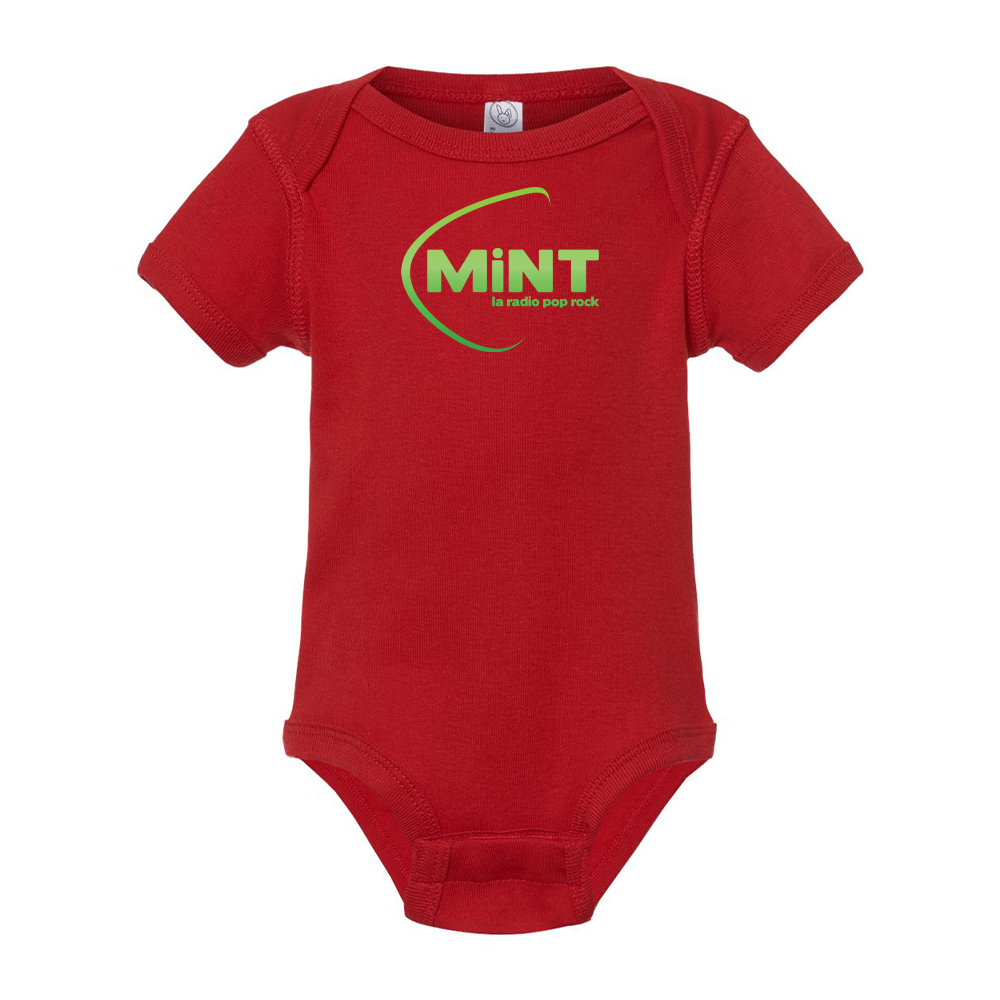 Mint Radio Logo Baby Onesie Romper