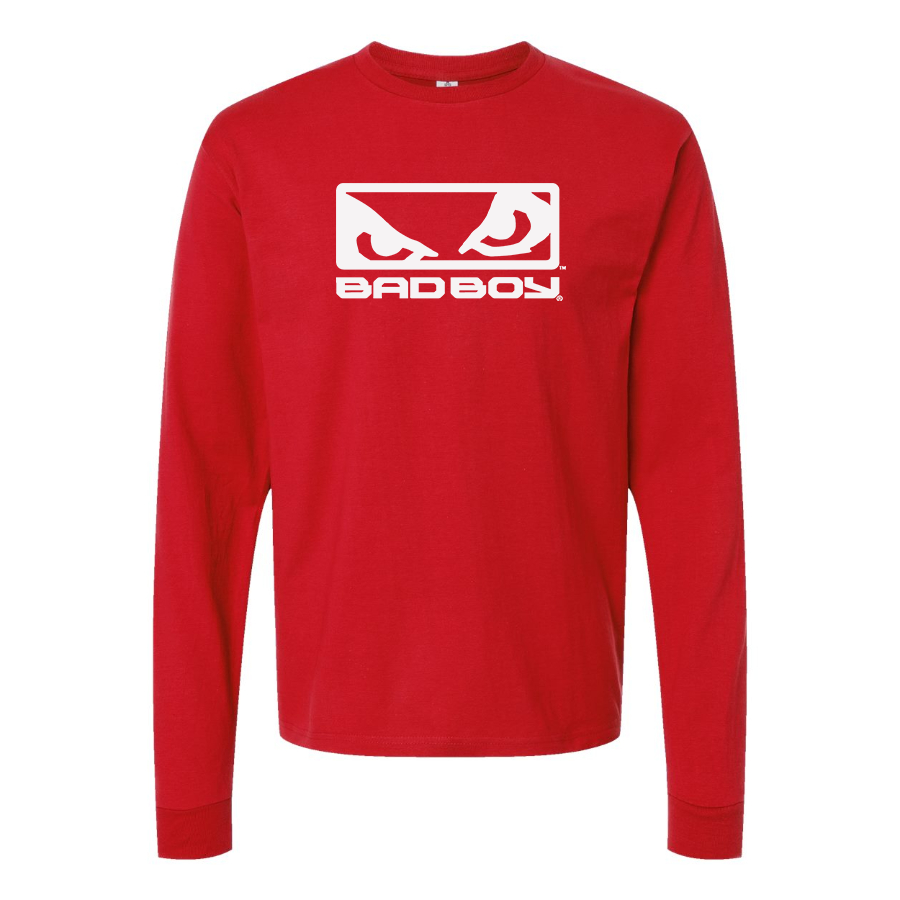 Men's  Badboy Logo Cotton Long Sleeve T-Shirt