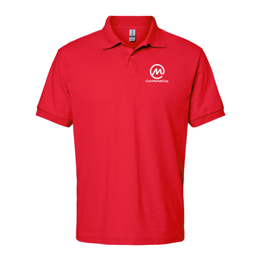 Men's CoinMarketCap Logo Dry Blend Polo