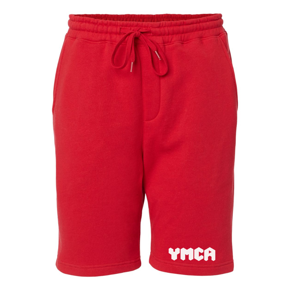 Men's YMCA Mauve Independent Trading Co Midweight Fleece Short