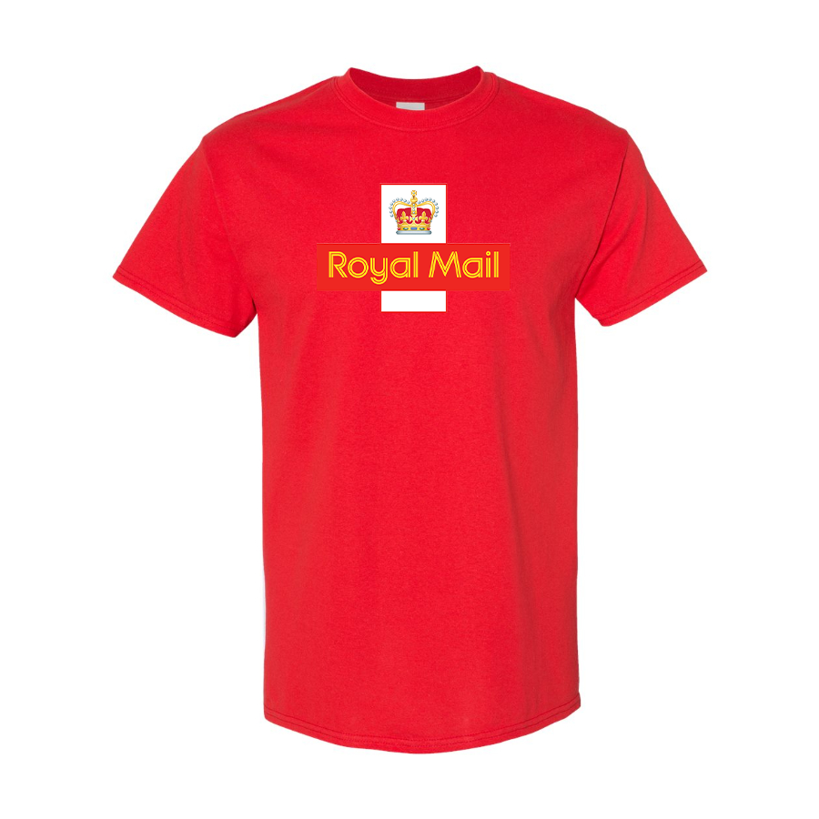 Men's  Royal Mail   Logo Cotton T-Shirt