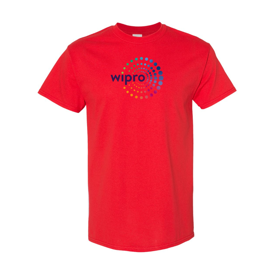 Men's Wipro Logo Cotton T-Shirt