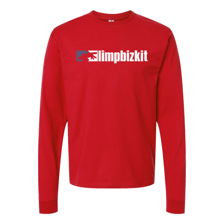 Men's Limp Bizkit Logo Cotton Long Sleeve T-Shirt