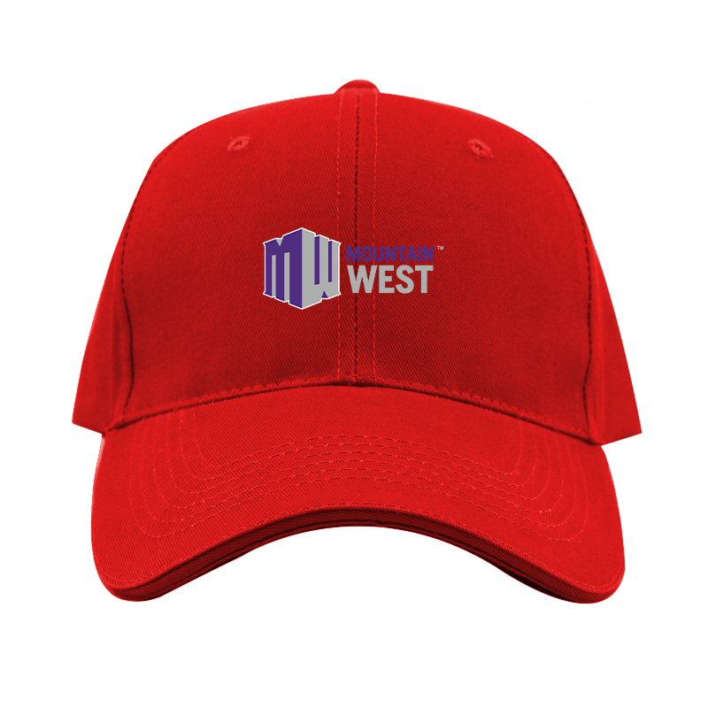 Mountain West Conference Logo Dad Baseball Cap Hat