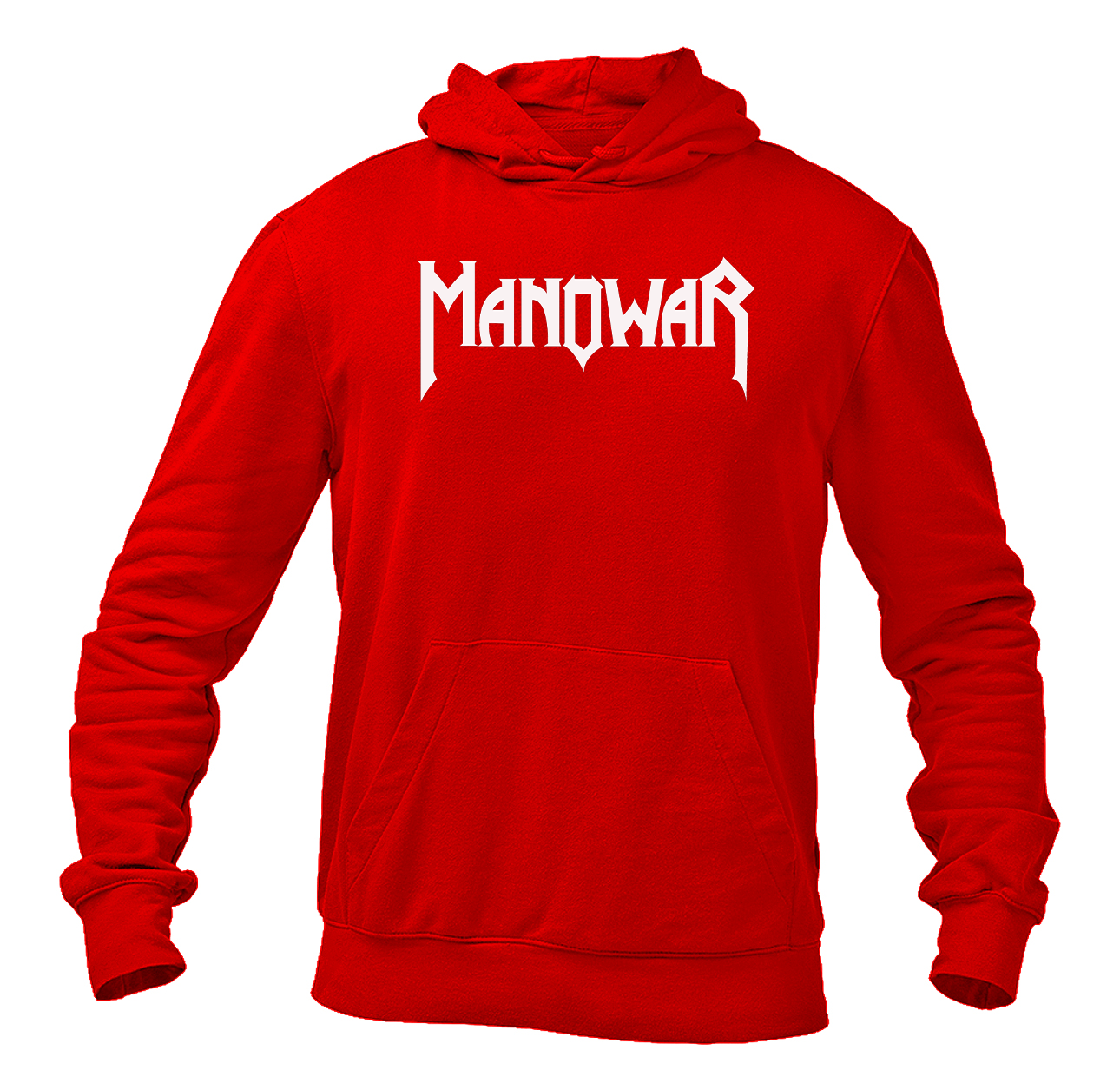 Men's Manowar Logo Pullover Hoodie
