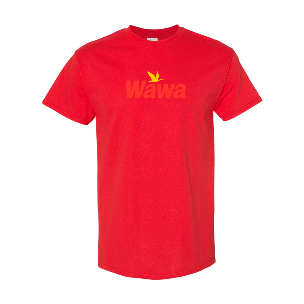 Men's Wawa Gas Station Logo Cotton T-Shirt
