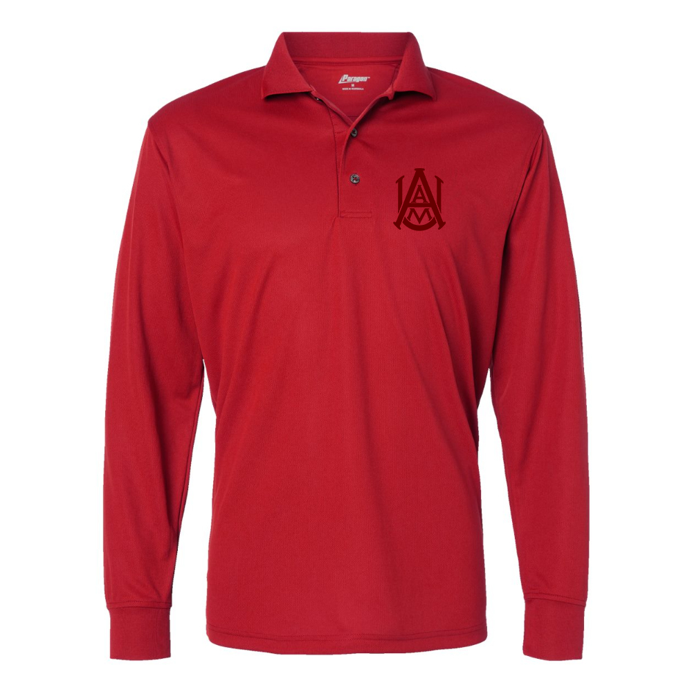 Men's Alabama AM Bulldogs  Paragon Prescott Long Sleeve Polo