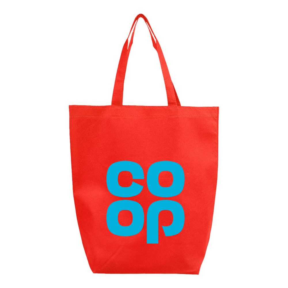 CoOp Q-Tees Non-Woven Gusset Bottom Tote