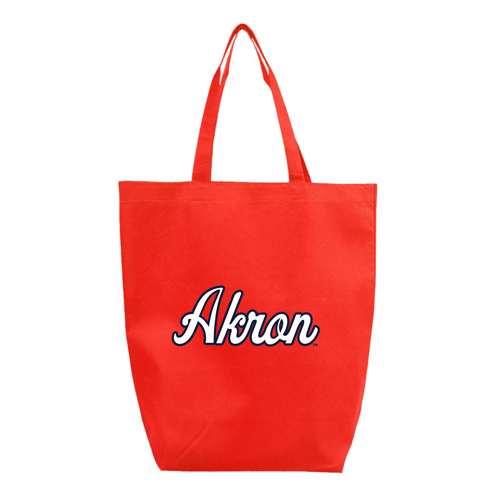 Akron Zips  Q-Tees Non-Woven Gusset Bottom Tote