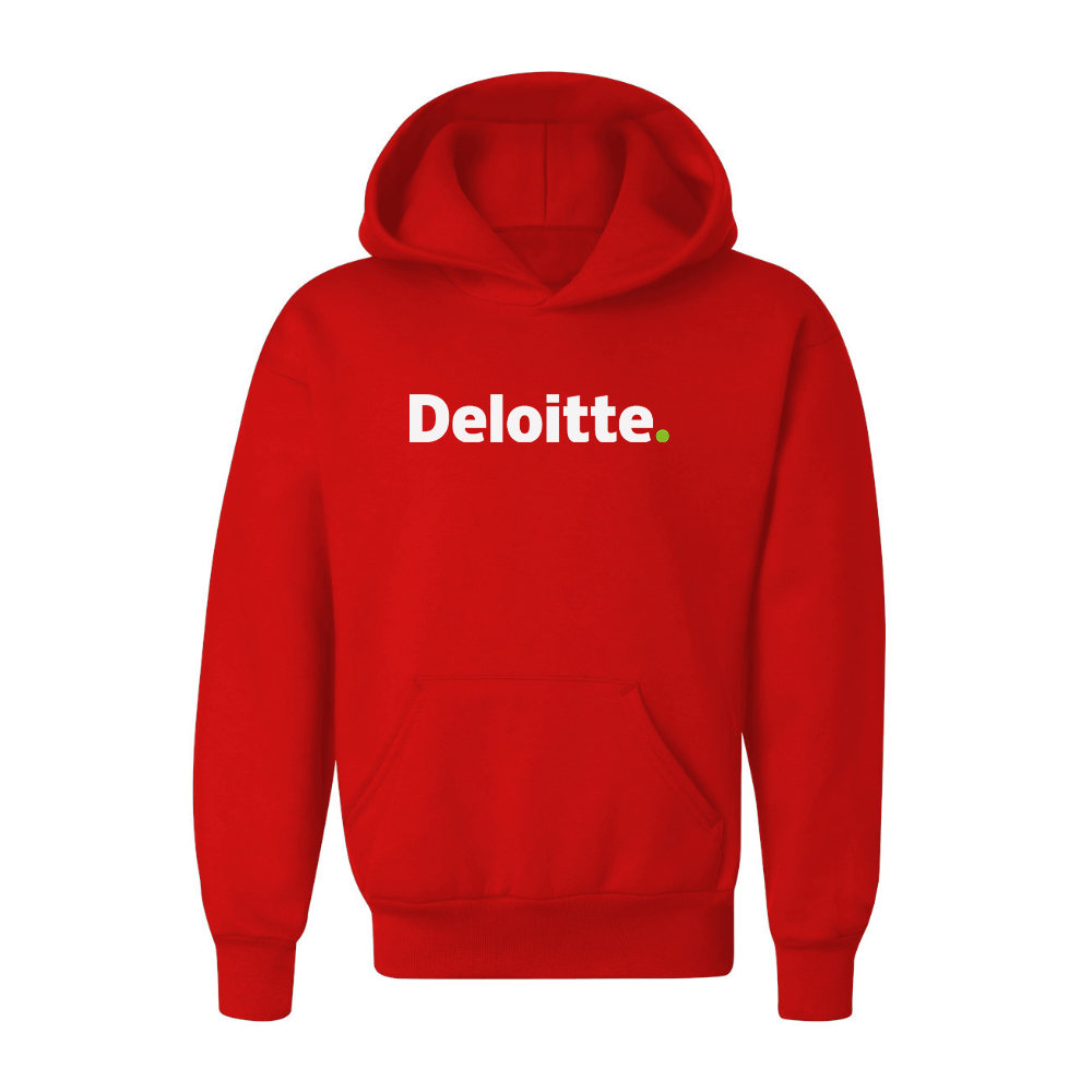 Youth Deloitte Logo Pullover Hoodie