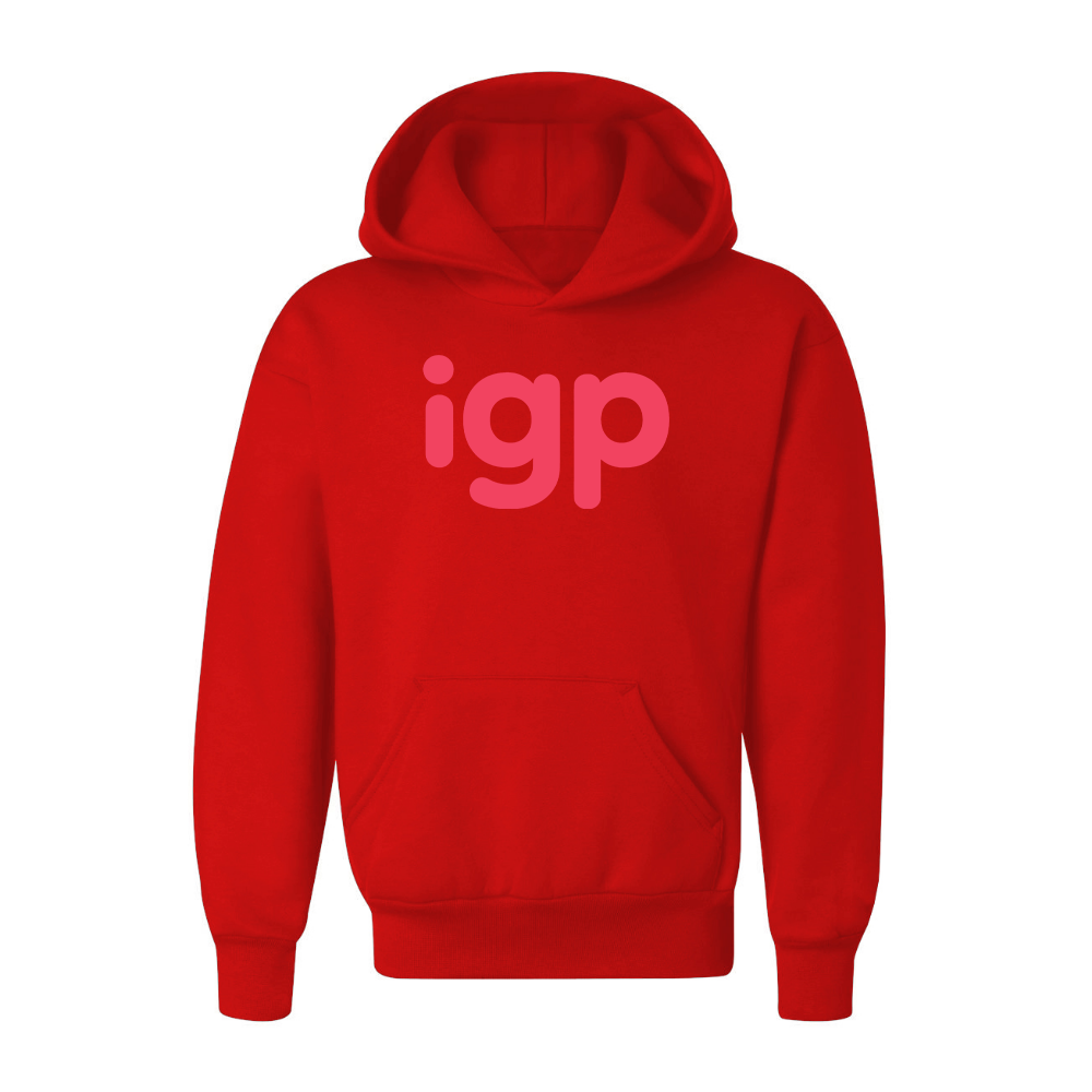 Youth Indian Gifts Portal Logo  Pullover Hoodie