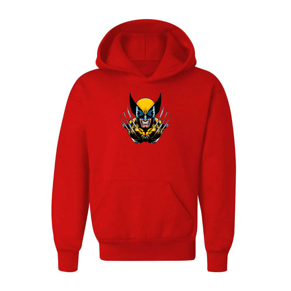 Youth Wolverine 2025 Art  Pullover Hoodie