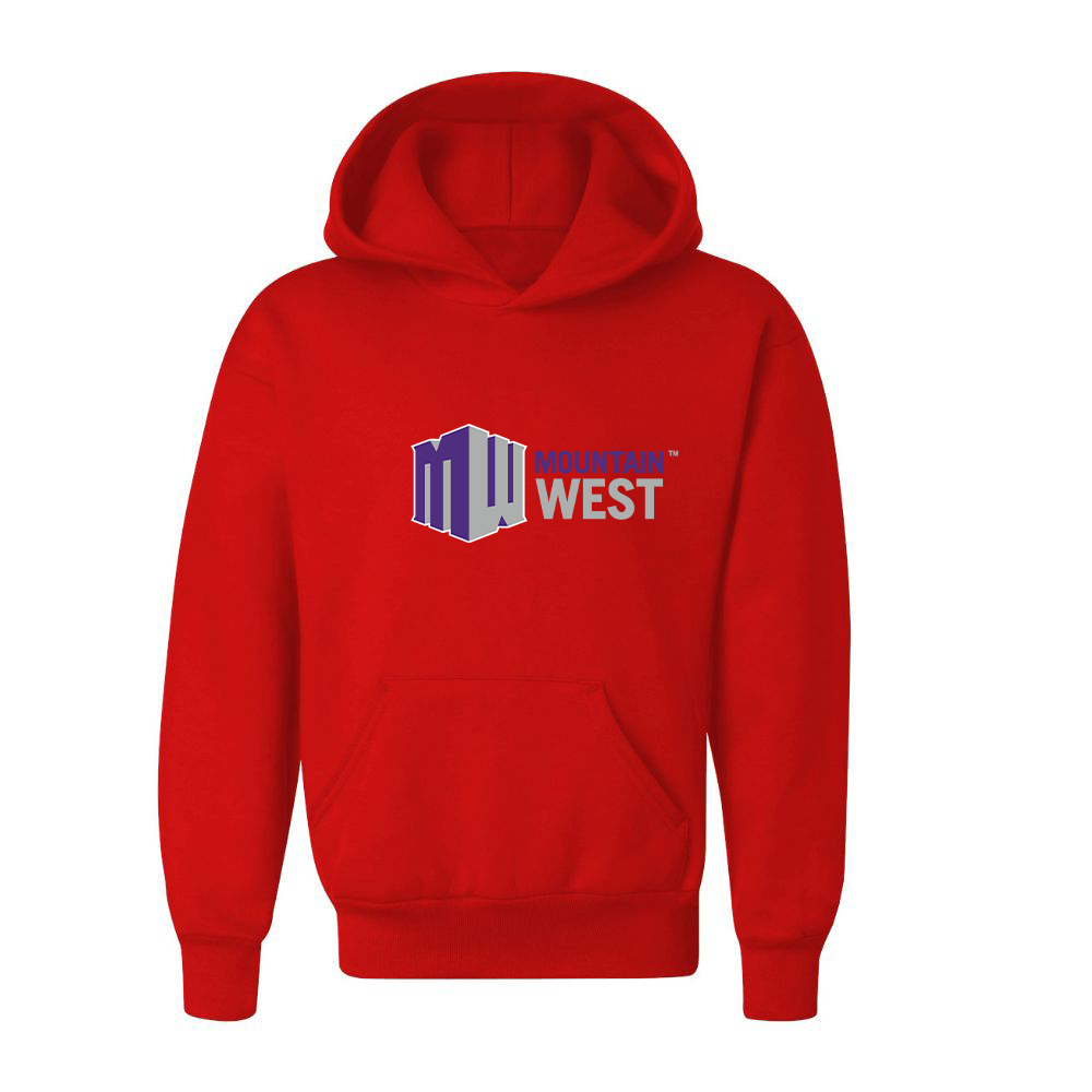 Youth Mountain West Conference  Logo Pullover Hoodie