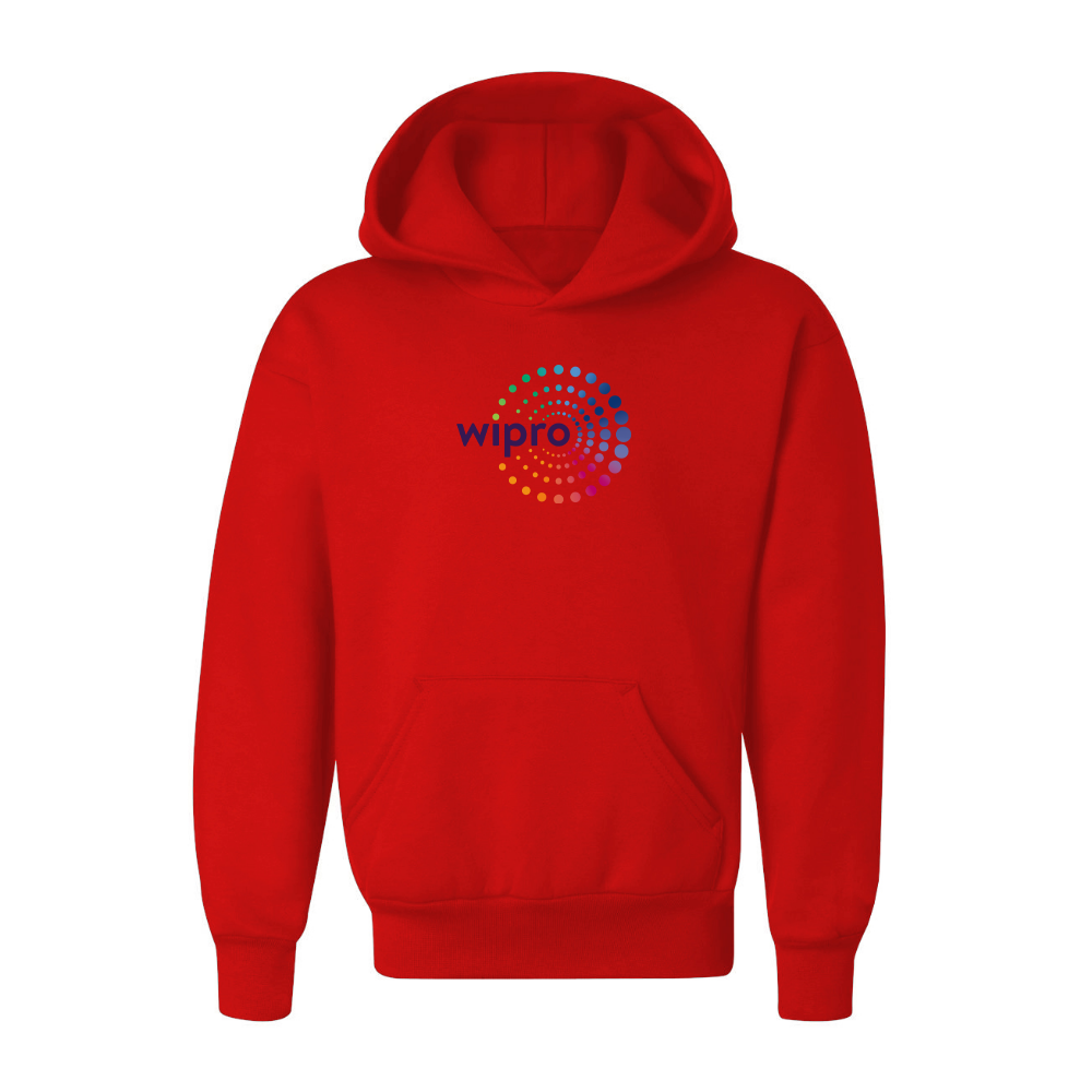 Youth Wipro Logo  Pullover Hoodie