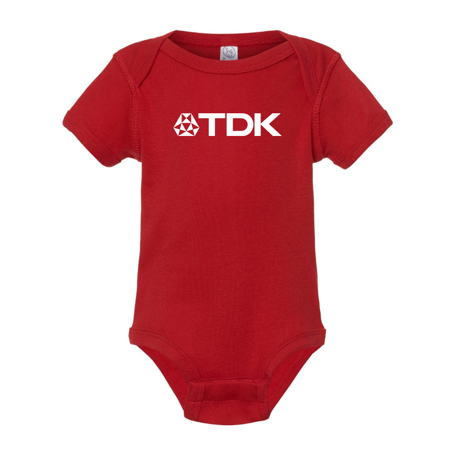 TDK Logo Baby Onesie Romper