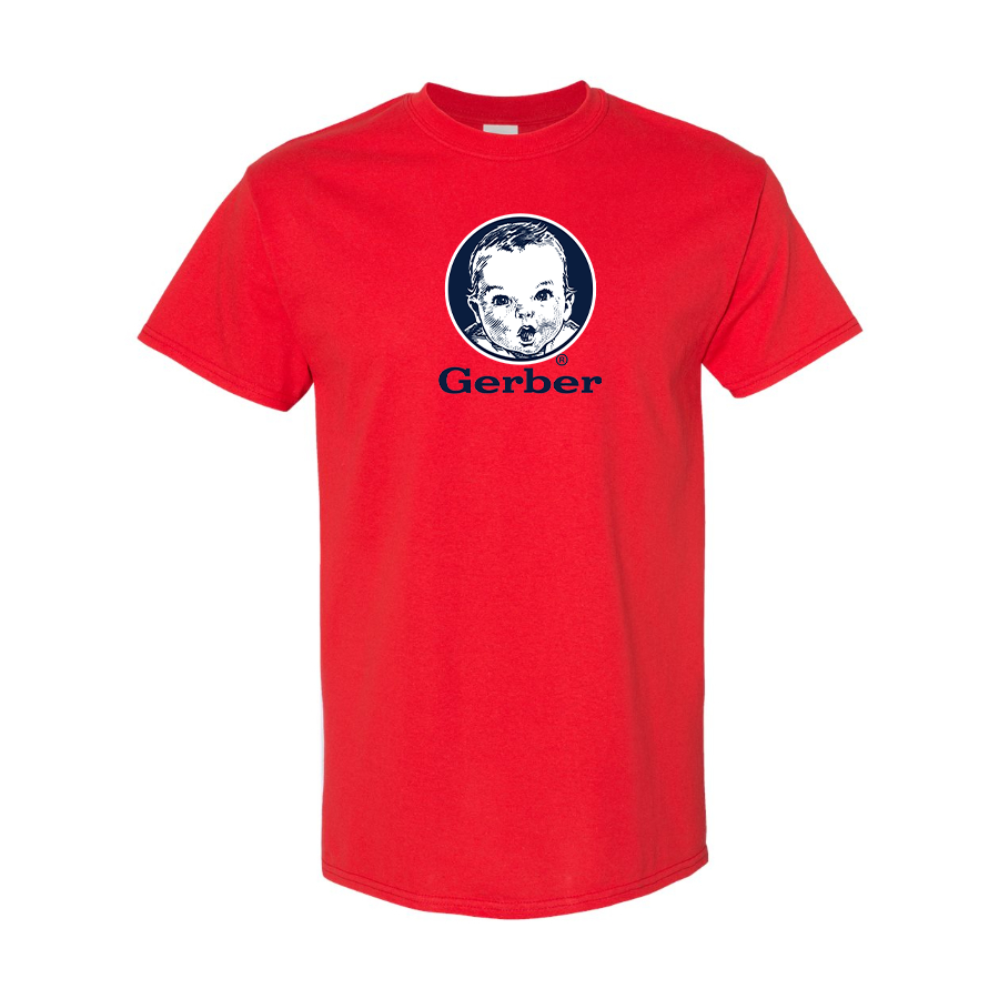 Men's Gerber Logo Cotton T-Shirt