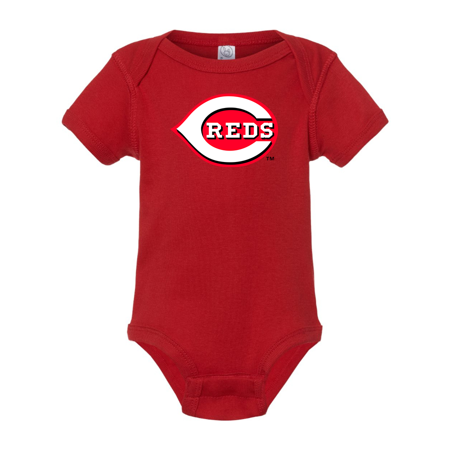 Cincinnati Reds Logo Baby Onesie Romper