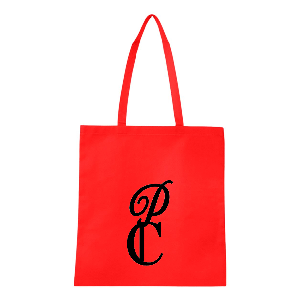 P & C Black  Q-Tees Non-Woven  Tote