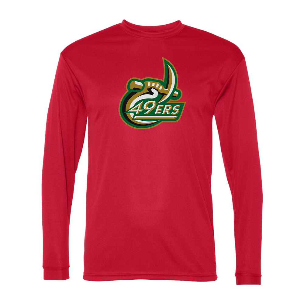 Men's Charlotte 49ers Performance Long Sleeve T-Shirt