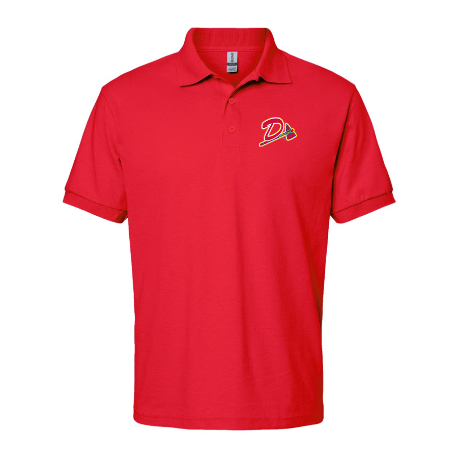 Men's Danville Braves Logo Dry Blend Polo