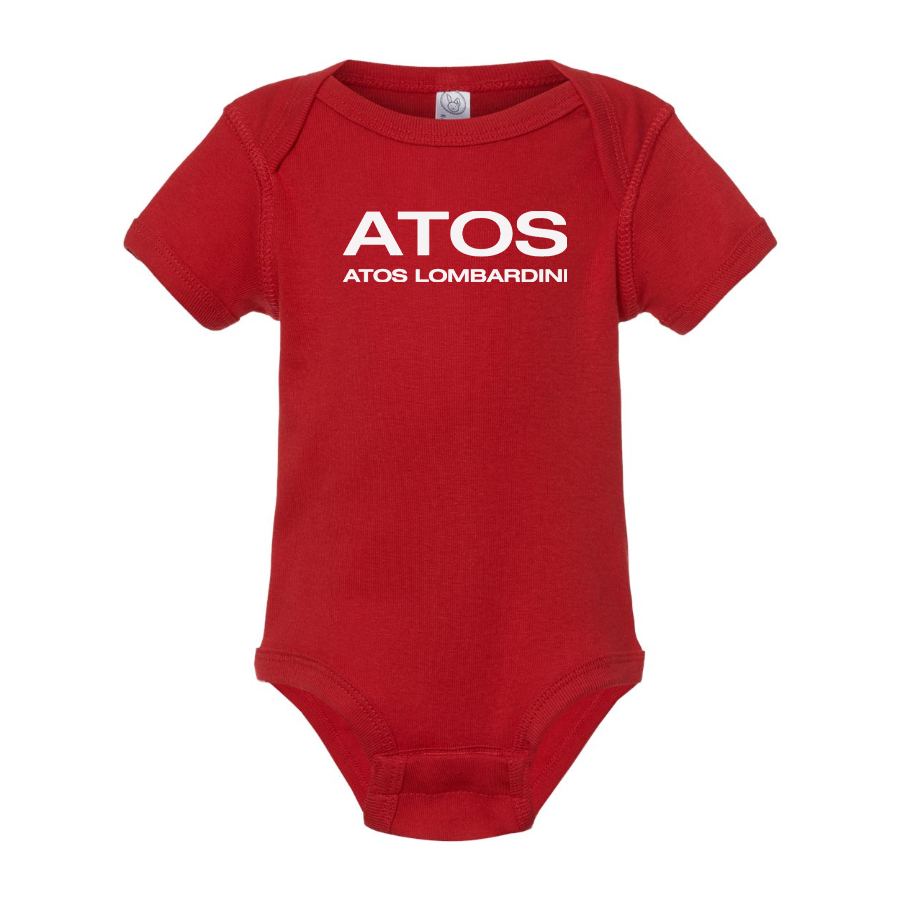 Atos Lombardini  Logo Baby Onesie Romper