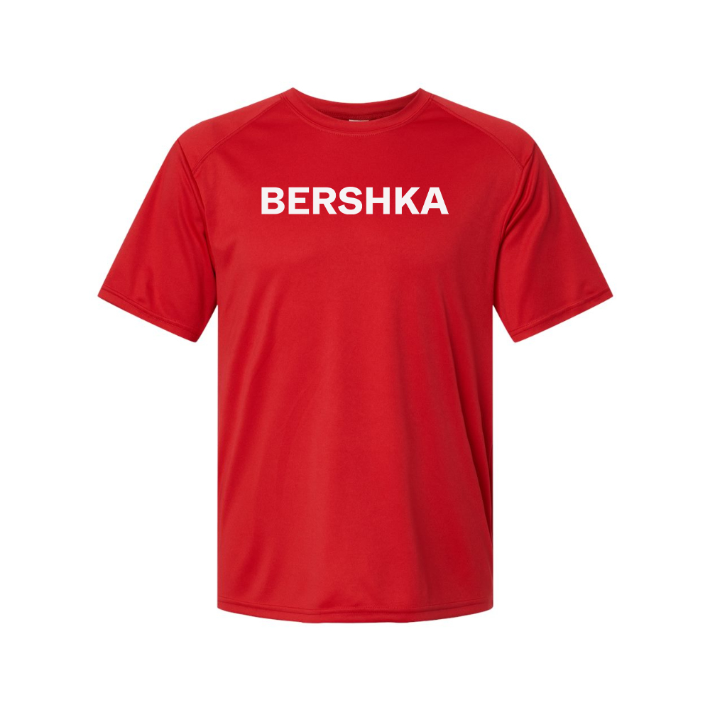 Men's  Bershka Logo Performance T-Shirt
