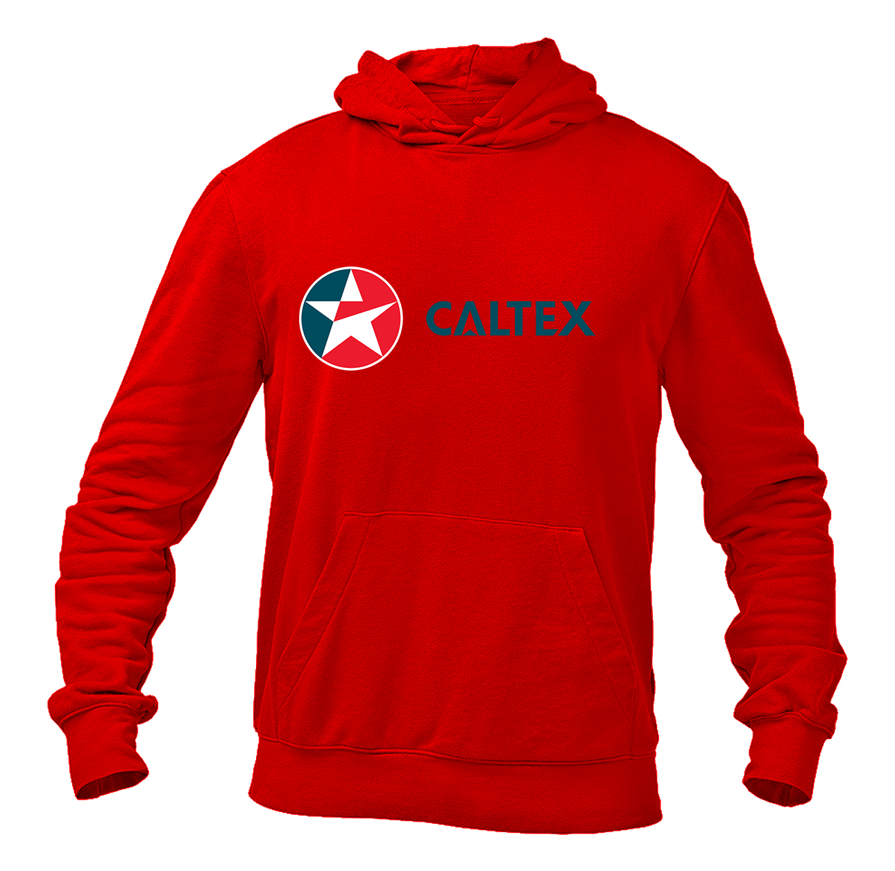 Men's Caltex Gas Station  Softstyle Midweight Hooded Sweatshirt