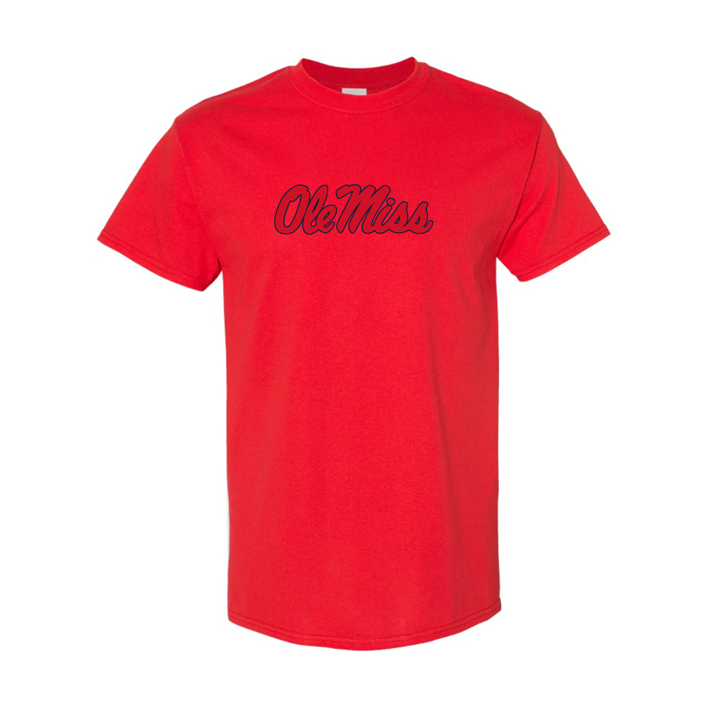 Men's Mississippi Rebels Logo Cotton T-Shirt