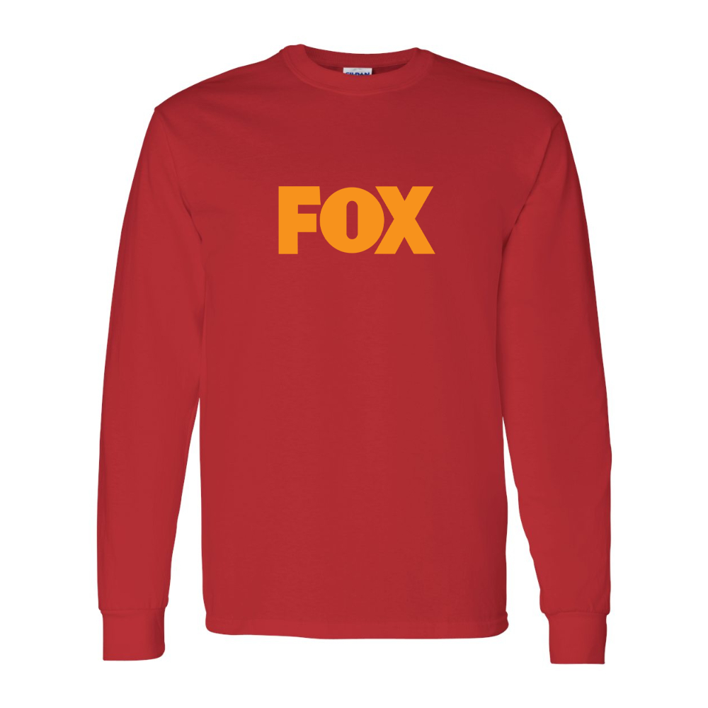 Men's  Fox  Gildan Heavy Cotton Long Sleeve T-Shirt