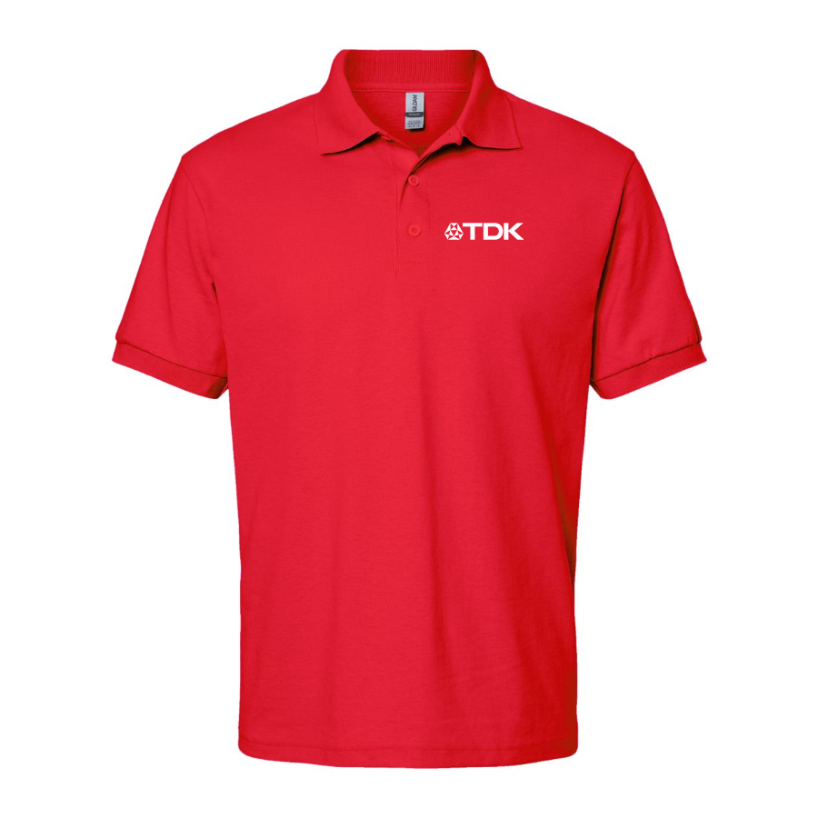 Men's TDK Logo Dry Blend Polo