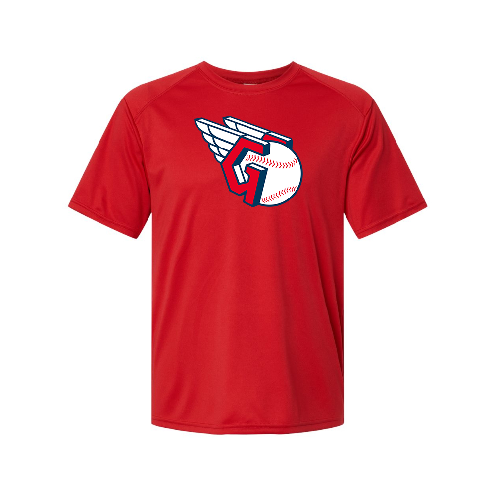 Men's Cleveland Guardians  Logo Performance T-Shirt