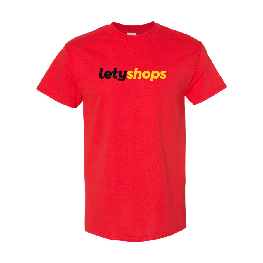 Men's LetyShops Logo Cotton T-Shirt
