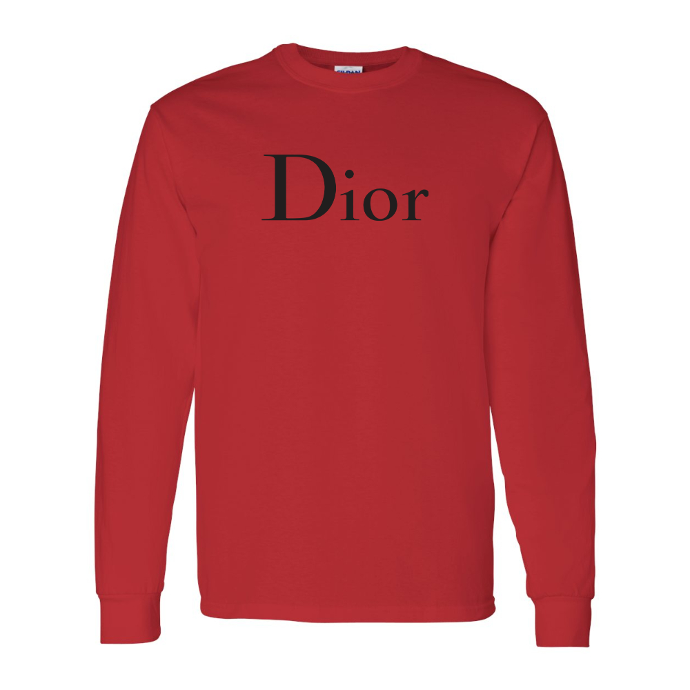Men's Dior Gildan Heavy Cotton Long Sleeve T-Shirt