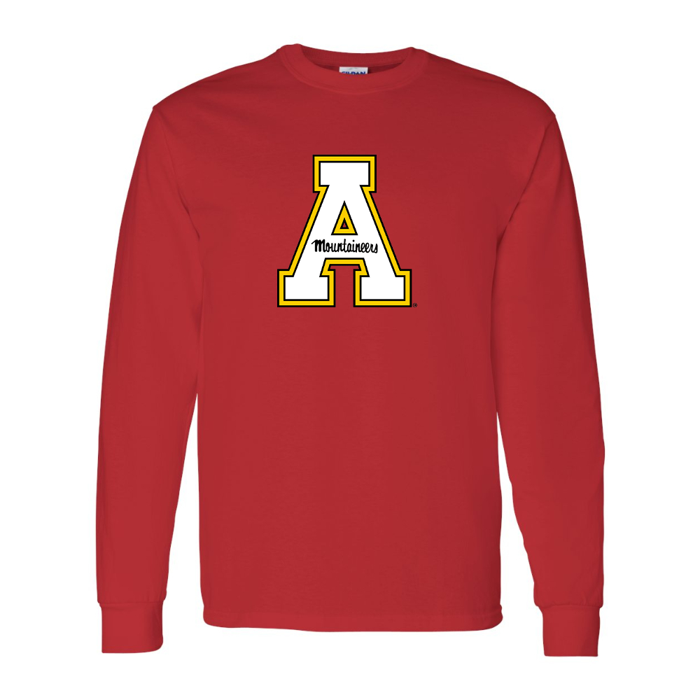 Men's  Appalachian State Mountaineers  Gildan Heavy Cotton Long Sleeve T-Shirt