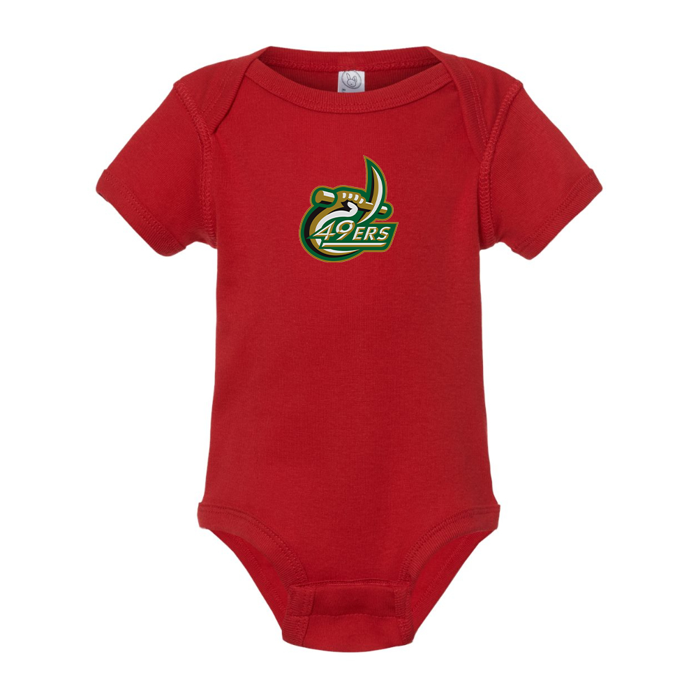 Charlotte 49ers Rabbit Skins Infant Baby Rib Bodysuit