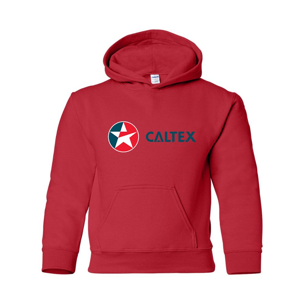Youth  Caltex Gas Station Gildan Heavy Blend  Hooded Sweatshirt