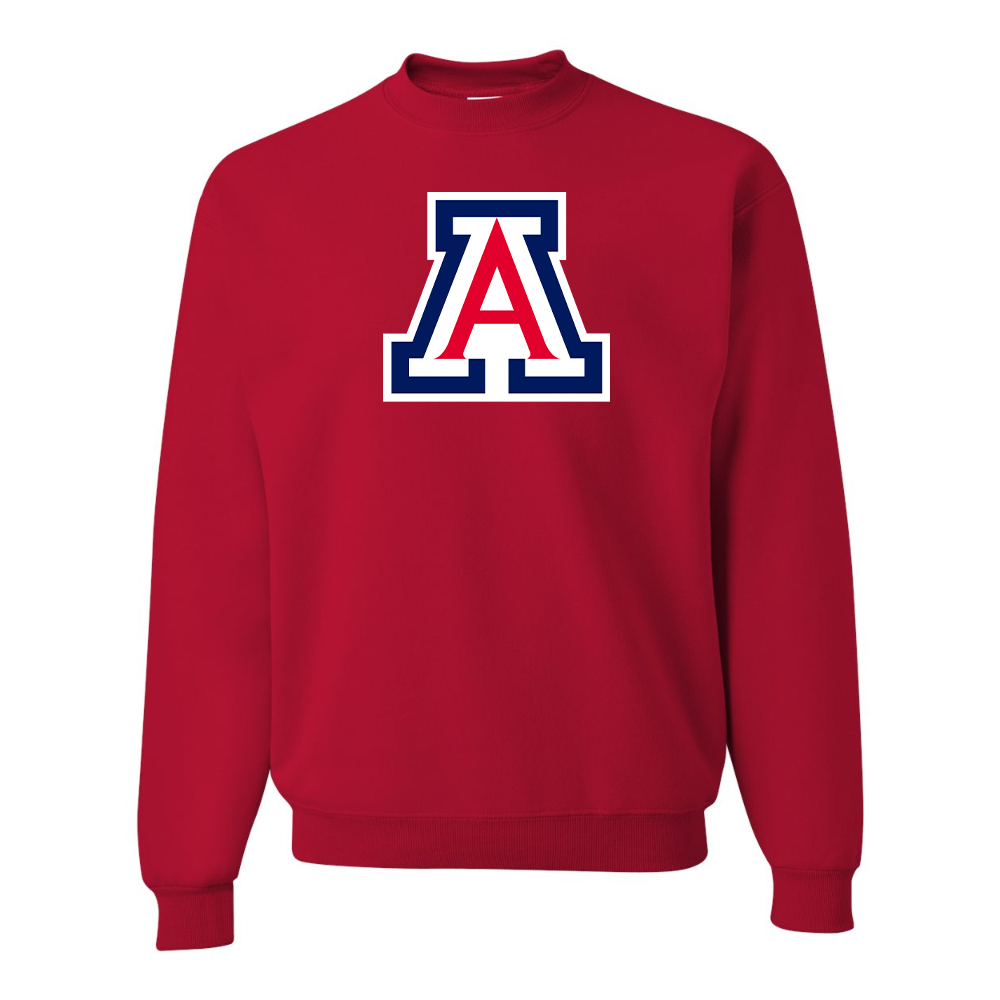 Men's Arizona Wildcats JERZEES NuBlend Crewneck Sweatshirt