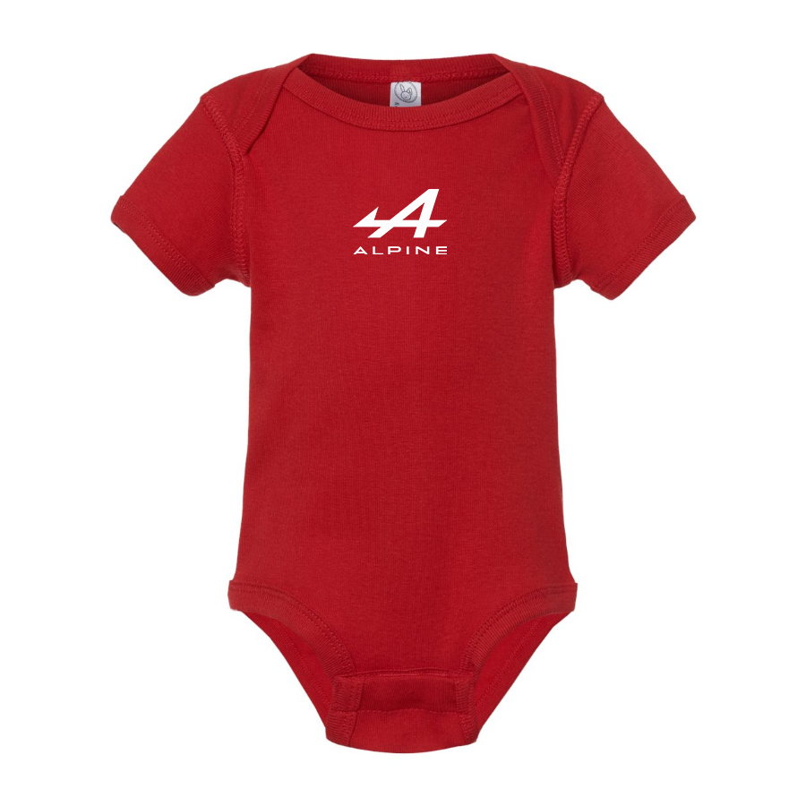 Alpine Motor Logo Baby Onesie Romper